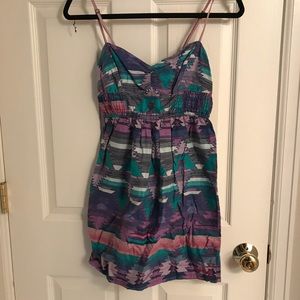 Colorful short dress